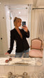 00s Vintage GUCCI Wool Knit Black Blazer y2k Designer Tailored Workwear