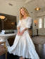 30s Vintage Radcliffe Ivory Satin Lace Peignoir Bridal Lace Trim Slip and Duster Set