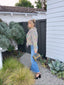 90s Vintage Carlisle Hand Knit Multicolor Cardigan