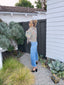 90s Vintage Carlisle Hand Knit Multicolor Cardigan