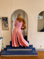 70s Vintage Rare Lillie Diamond Bubblegum Pink Palazzo Wide Leg Lounge Pant