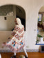 Collector 70s folk art knit poncho