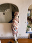Collector 70s folk art knit poncho