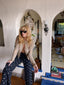 00s Vintage BALMAIN Paris Metallic Gold Distressed Knit Jacket y2k Chainmail Mesh Cardigan
