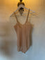90s Vintage Rare Christian Dior Logo Mesh Bodysuit Nude Monogram One-Piece