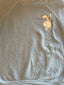 60s Vintage Rare Powder Blue Playboy Bunny Short Sleeve Crewneck