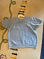 60s Vintage Rare Powder Blue Playboy Bunny Short Sleeve Crewneck
