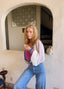 70s Vintage Marisa Martin London Boho Gauze Tunic Mini Dress