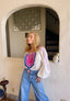 70s Vintage Marisa Martin London Boho Gauze Tunic Mini Dress