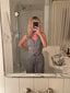 90s Vintage Jay Lerbret pour BIS Railroad Stripe 3-Piece Pant Suit | Hickory Stripe Vest & Trouser Set