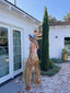 Macramé Fringe Beach Cover-Up Halter Top Sculptural Crochet Artwear