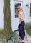 90s Vintage 7 by Todd Oldham Silk Map Print Blouse