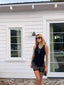 90s Vintage Catherine Coatney Black Mesh Boy Shorts y2k Goth Short