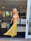 70s Vintage Geno California Sheer Linen Blend Wide-Leg Trouser Psychedelic Mod Floral Pant