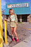 90s Vintage Catherine Coatney Pop Art Comic Print Jacket & Mini Skirt Set | Graphic Novelty Two Piece