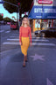 Contemporary Simon Miller Pluto Mesh Sunset Set | Ruched Mesh Top & Midi Skirt