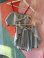 40s Vintage Denim Set Americana Style Matching Two Piece Set