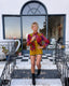 80s Vintage Emanuel Ungaro Paris Psychedelic Jacket | Multicolor Abstract Coat