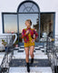 80s Vintage Emanuel Ungaro Paris Psychedelic Jacket | Multicolor Abstract Coat