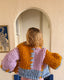 Contemporary Hope Macaulay Chunky Knit Cropped Cardigan | Multicolor Hand Knit Sweater