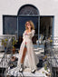 30s Vintage Ivory Sheer Chiffon Lace Trim Duster