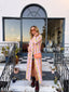 60s Vintage Dynasty Pastel Plaid Maxi Duster