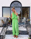 70s Vintage Lime Green Hexagon Sunglasses | Mod Geometric Statement Frames