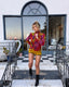 80s Vintage Emanuel Ungaro Paris Psychedelic Jacket | Multicolor Abstract Coat