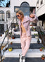 00s Just Cavalli Lilac Fur and Leather Jacket | Roberto Cavalli Vintage Coat