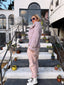 00s Just Cavalli Lilac Fur and Leather Jacket | Roberto Cavalli Vintage Coat