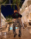 90s Vintage Rifat Ozbek Runway Velvet Bomber Jacket