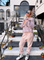 00s Just Cavalli Lilac Fur and Leather Jacket | Roberto Cavalli Vintage Coat