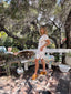 Vintage Deadstock Lim's Crochet Floral Lace Sequin Mini Dress | Bridal Cover Up