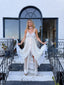 Contemporary Handmade One of One Lace Bridal Set | White & Blush Crochet Maxi Ensemble