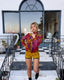 80s Vintage Emanuel Ungaro Paris Psychedelic Jacket | Multicolor Abstract Coat
