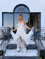 Contemporary Handmade One of One Lace Bridal Set | White & Blush Crochet Maxi Ensemble