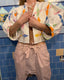Handmade Vintage Patchwork Quilt Cropped Jacket | One of a Kind Puff Sleeve Jacket