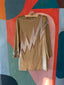 70s Vintage Rare Emilio Pucci Metallic Zig-Zag Mini Dress