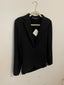 00s Vintage GUCCI Wool Knit Black Blazer y2k Designer Tailored Workwear