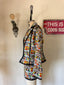 90s Vintage Catherine Coatney Pop Art Comic Print Jacket & Mini Skirt Set | Graphic Novelty Two Piece