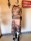 Jean Paul Gaultier S/S 1995 Creation of Adam Sepia Mesh Dress | Rare Museum Print