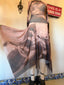 Jean Paul Gaultier S/S 1995 Creation of Adam Sepia Mesh Dress | Rare Museum Print