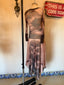 Jean Paul Gaultier S/S 1995 Creation of Adam Sepia Mesh Dress | Rare Museum Print