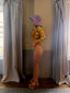 90s Vintage Gianni Versace Velvet Bodysuit | y2k Gold Burnout Animal Print Top