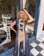 40s Vintage Sheer Swiss Dot Editorial Duster | Victorian Revival Lace Ribbon Bow Overlay Gown