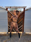 Jean Paul Gaultier S/S 1995 Creation of Adam Sepia Mesh Dress | Rare Museum Print