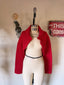 90s Vintage Sonia Rykiel Paris Cropped Cardigan | Cashmere Blend Knit