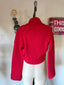 90s Vintage Sonia Rykiel Paris Cropped Cardigan | Cashmere Blend Knit