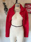 90s Vintage Sonia Rykiel Paris Cropped Cardigan | Cashmere Blend Knit