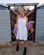 80s Vintage Paula Sweet Muslin Mink Pastel Patchwork Fringe Cardigan | Shag Ribbon Sweater